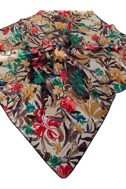 Pi̇erre Cardi̇n Silk Crepe Satin Scarf 2025 Summer Season 9001230 -311
