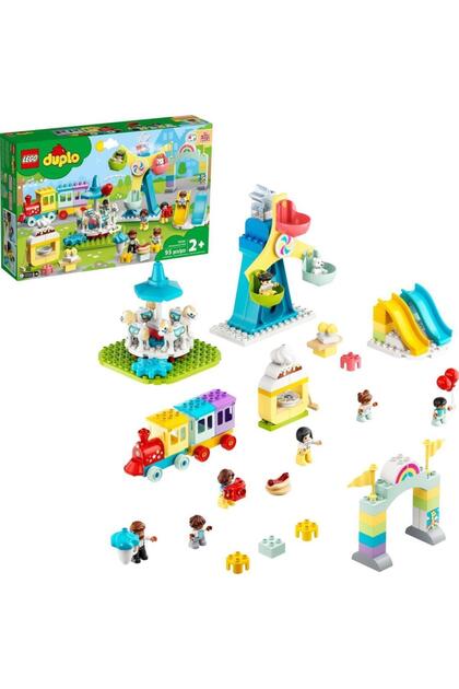 Shpwave Town Amusement Park 10956 - Creative Toy Building Set for Children (95 Pieces) Ht