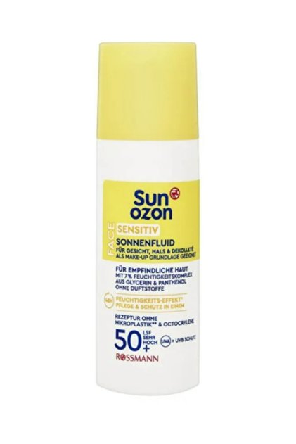 Yüz Kremi SPF 50+ Sensitive 50 ml