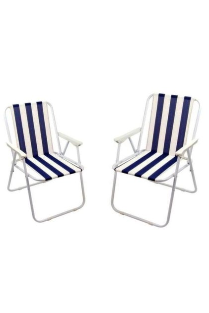 A camping chair set consisting of 2 folding chairs, a picnic chair, a sports chair, an outdoor chair