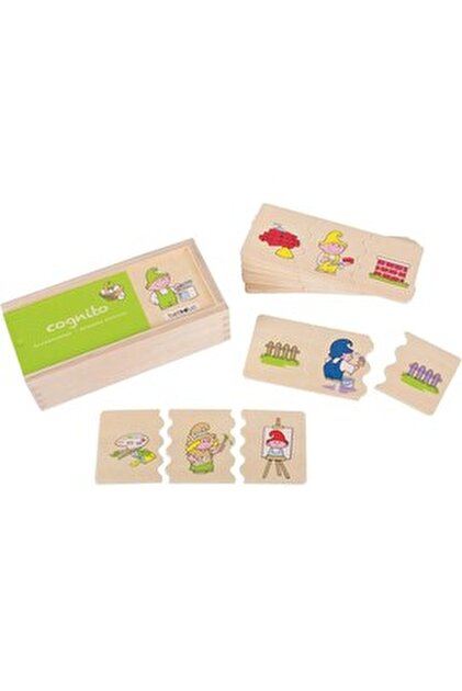 HAK İŞ OYUNCAK Bee Smart My First Puzzle Ahşap – Çiftlik 48 Parça