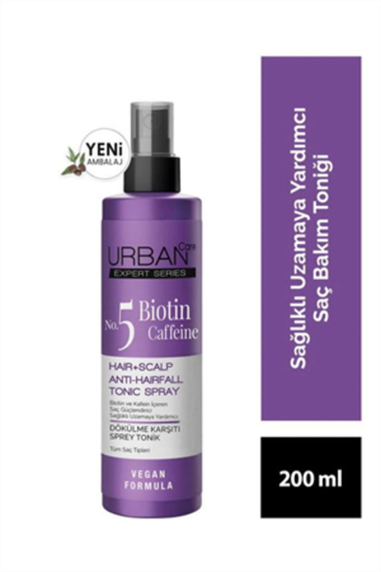 Care Expert Hair Tonic Against Urban Hair Loss Biotin&Caffeine 200 ml