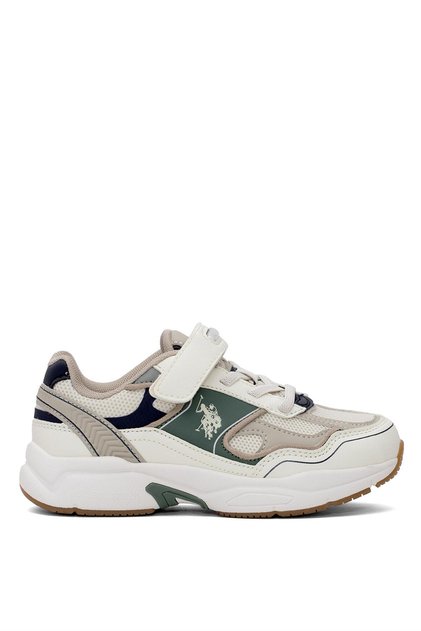 U.S. Polo Assn. 101946620 5P Supole 5Fx Filet Boys' Walking Shoes Beige