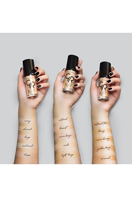 Golden Rose Total Cover 2si1 Arada Kapatıcı ve Fondöten No: 01