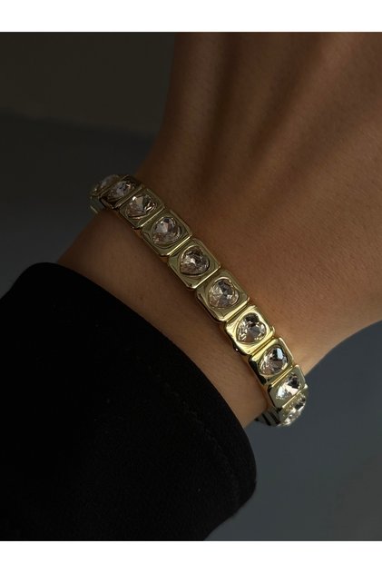 Elastic Heart Bracelet