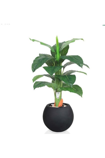 Artificial tree simulating a real banana tree, 75 cm high