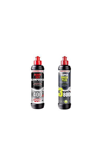 Menzerna 2 Li Set 250ml 400-3800 Kalın Pasta Hare Cila Seti 250 ml
