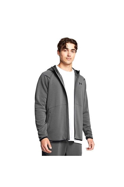 Under Armour Erkek UA Unstoppable Fleece Tam Fermuarlı HD EU