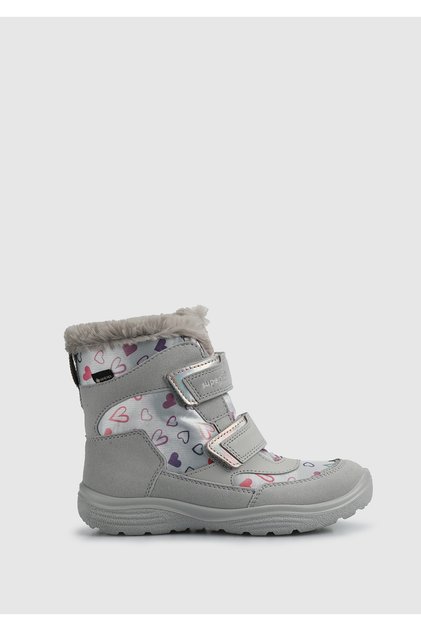 Gray Girl's Outdoor Boots
