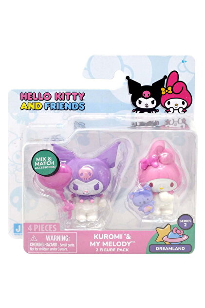 Hello Kitty ve Arkadaşları Dreamland 2'li Mini Figür Setleri