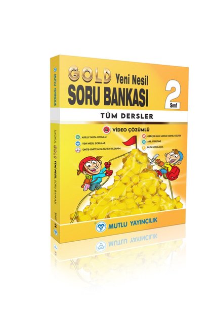 Mutlu Gold Yeni Nesil Soru Bankası 2.sınıf