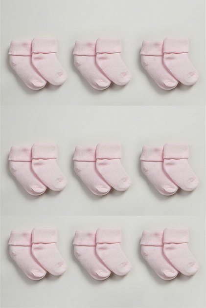 9 Pairs Baby Cotton Curly Socks