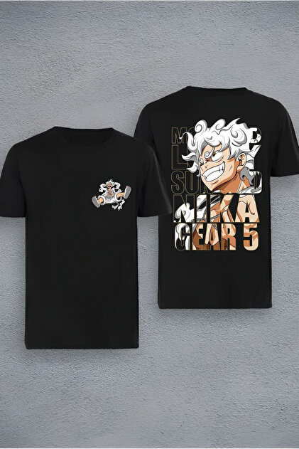 TARCENMODA One Piece Monkey D. Luffy Gear 5 Nika Anime Baskılı