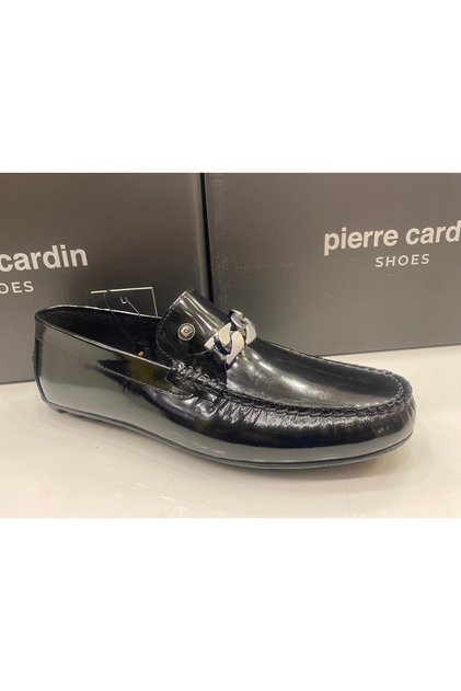 Men's Genuine Leather Black Patent Leather Accessories Ballerinas