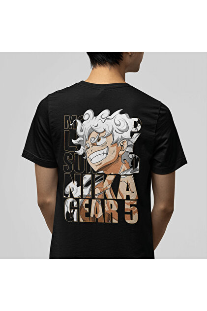 TARCENMODA One Piece Monkey D. Luffy Gear 5 Nika Anime Baskılı