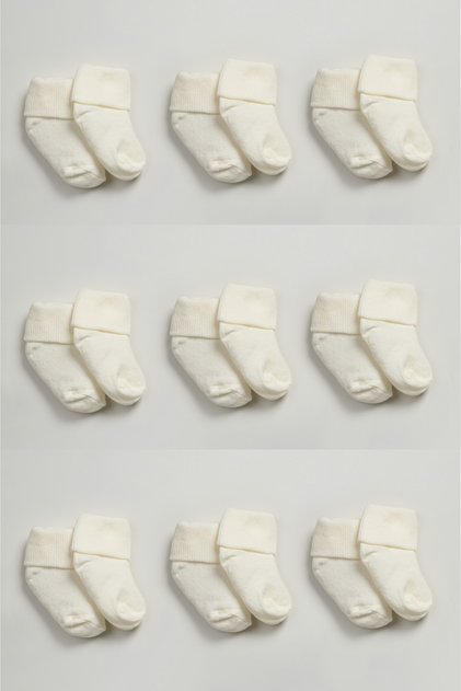9 Pairs Baby Cotton Curly Socks