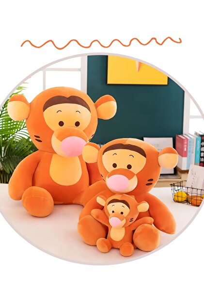 e-life shop İthal Kumaş Winnie The Pooh Tiger Kaplan Anime Figür