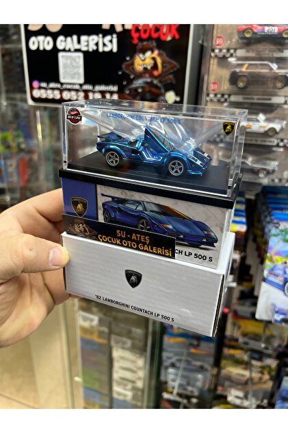 HOT WHEELS 82' Lamborghını Countach LP500 S ( RLC MAVİ) - Fiyatı