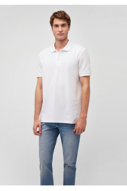 Polo Collar Slim Fit Men's T-Shirt