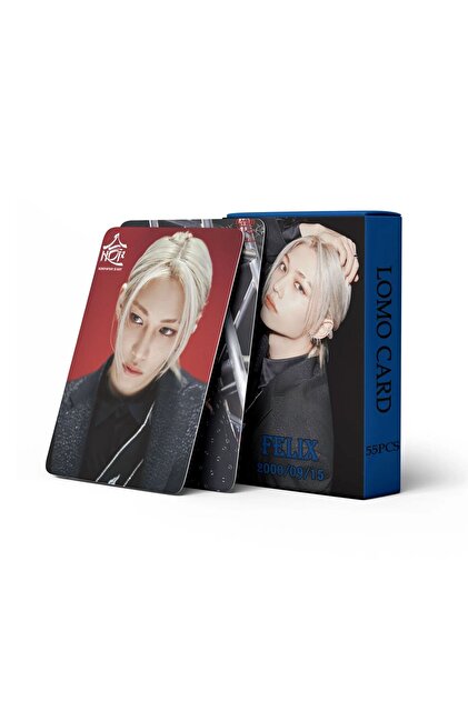 Kpop Dünyasi STRAY KIDS ''Felix'' Double Sided Printed Lomo Card