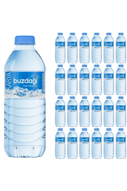 BUZDAĞI DOĞAL MİNERALLİ PET SU 0,50 LT X 24 ADET