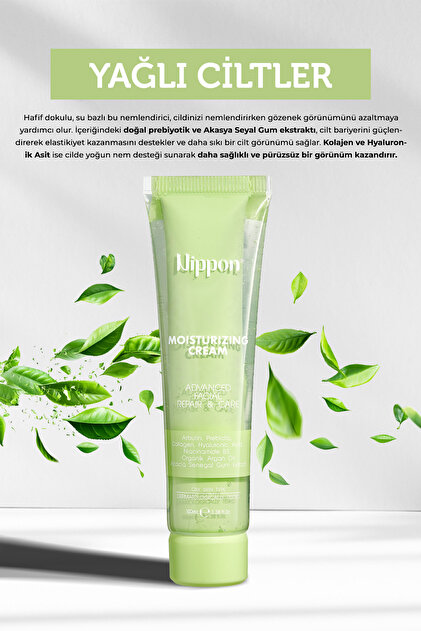 NIPPON Advanced Face Repair and Care Moisturizing Cream - Oily