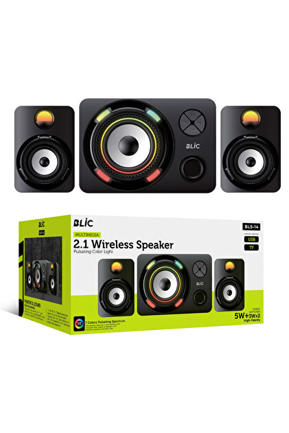 fi'zi:k Antares と BLINK LIGHT 2点セット Zineets Rgb Işıklı Bluetooth Hoparlör 3.5mm Jack Kablolu