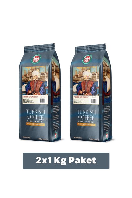 Nitelikli Türk Kahvesi 2x1 Kg. (ÖĞÜTÜLMÜŞ)