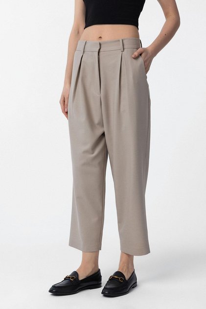 Pilili Soft Bilek Boyu Kadın Pantolon