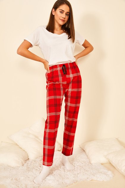 Colorful Cotton Printed Women's Pajama Bottoms