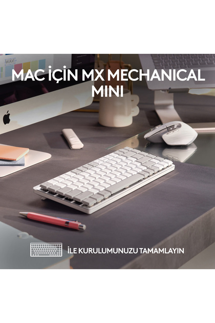 logitech MX Master 3S Mac İçin Gelişmiş 8000 DPI Sessiz