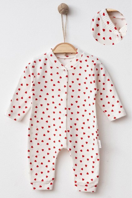Organic Baby Printed Patterned Romper Set Newborn Clothing 0-3-6-9 Months Cotton