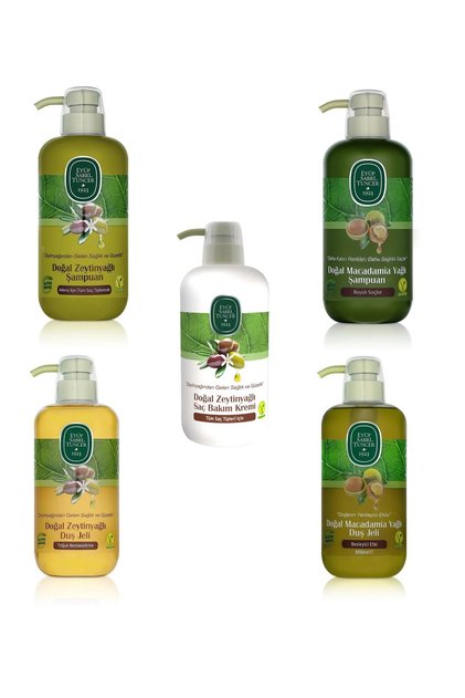 Eyüp Sabri̇ Tuncer Shampoo Shower Gel and Conditioner Series (5 X 600 ml)