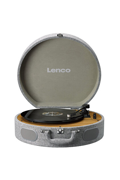 Lenco LS-66-GY Wooden Dahili Hoparlörlü Pikap-LS-66GY - Fiyatı