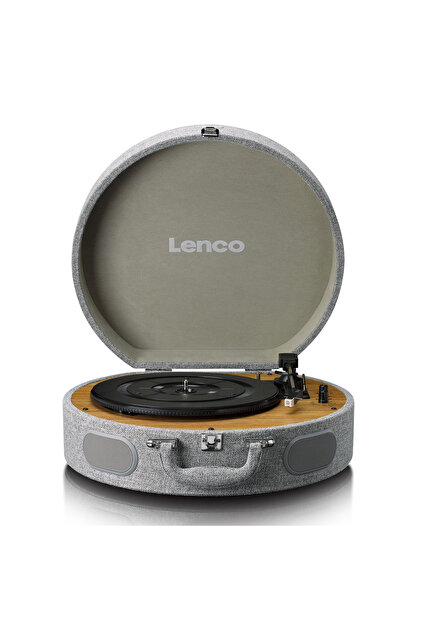 Lenco LS-66-GY Wooden Dahili Hoparlörlü Pikap-LS-66GY - Fiyatı
