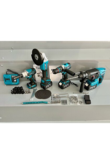 nuspower KİMMEER PLUS 4'lü Set Şarjlı Delici Kırıcı Hilti 2-26