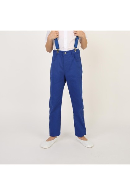 Boy's Lycra Cobalt Blue Trousers April 23 October 29 November 10 Show