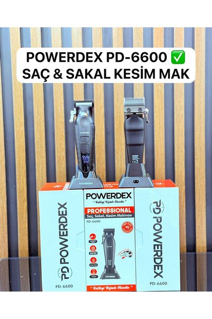 Pd-6600 Profesyonel Saç Sakal Kesim Makinası