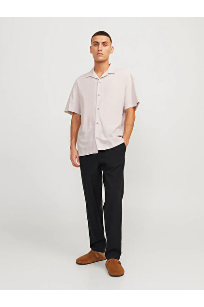 Jack & Jones Erkek Tapered Fit Keten Pantolon - 12229699 - Fiyatı