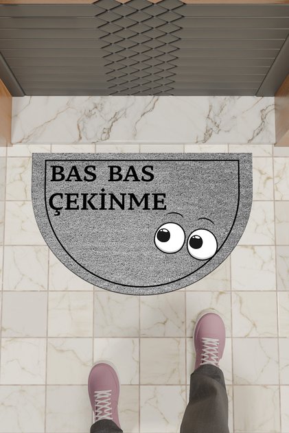 Modern Digital Doormat Gray Bass Bass Pullout Doormat - Door Front Mat