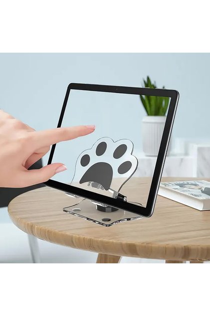Masaüstü Telefon Ve Tablet Tutucu 360° Dönebilen Katlanabilir Taşınabilir Kaliteli Telefon Standı