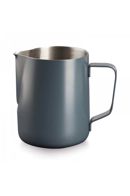 Cana din inox pentru spumat laptele, 600 ml, gri