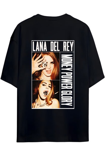 Lana Del Rey Money Power Glory Back and Chest Design Unisex Tshirt