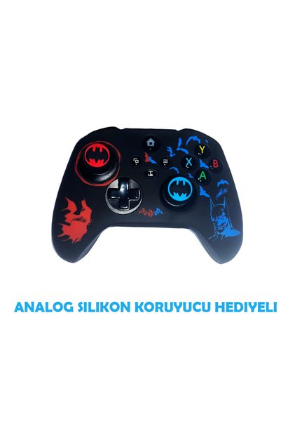 Xbox Series S/Series X Batman Koruyucu Silikon Kılıf + Analog silikon Koruyucu