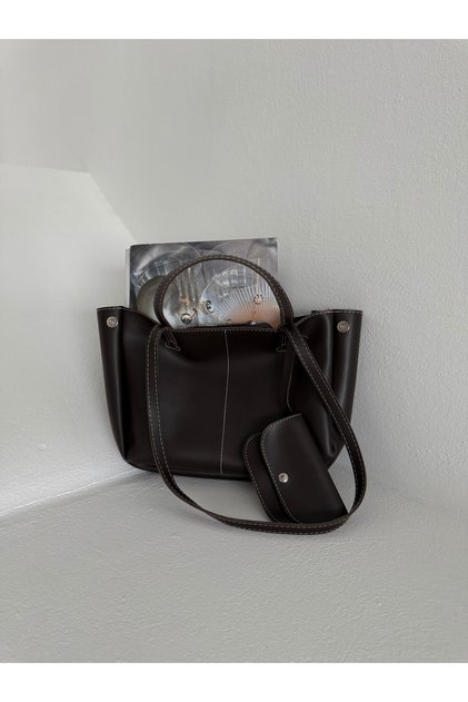 Women's Zippered Wallet Detailed Shoulder Bag Dota