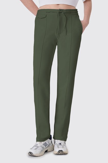 Organic Cotton Khaki Women's Sweatpants