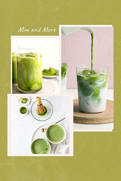 Mim and More Matcha Detox Set - Pure, Vanilla, Berry Matcha, 3x25