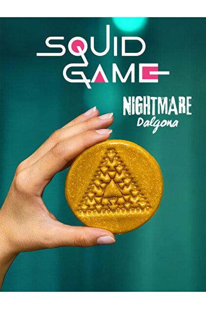 GiginGo Squid Game Nightmare Dalgona Kurabiye Oyunu - Squid Game