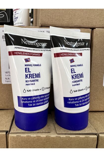 Konsantre Parfümlü El Kremi 50 ML x2 Adet