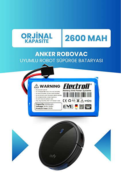 Anker Eufy Robovac 2 Adet Ana Fırça 11s - 35c 12 15c 15t 30 30c